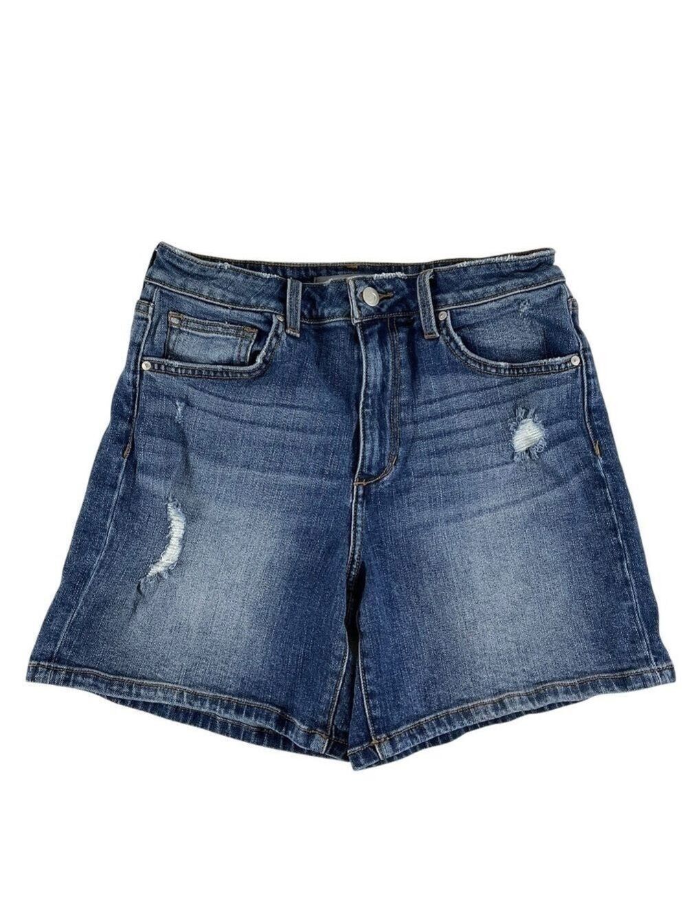 Joe’s Jeans Distressed Denim Jean Shorts  Size 27  Mid-rise